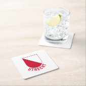 Wapenstaart van Utrecht - Nederland Kartonnen Onderzetters (Insitu)