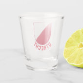 Wapenstaart van Utrecht - Nederland Shot Glas (Achterkant)