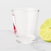 Wapenstaart van Utrecht - Nederland Shot Glas (Rechts)