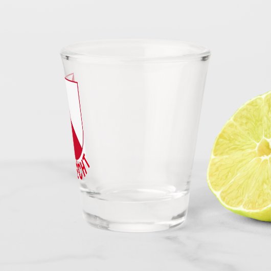 Wapenstaart van Utrecht - Nederland Shot Glas (Rechts)