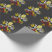 Wapenstaart van Vaticaanstad Cadeaupapier (Hoek)