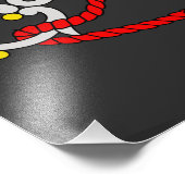 Wapenstaart van Vaticaanstad Foto Afdruk (Hoek)