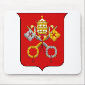 Wapenstaart van Vaticaanstad Muismat (Voorkant)