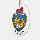 Wapenstaart van Venetië, Italië Keramisch Ornament (Links)