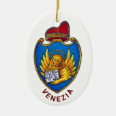 Wapenstaart van Venetië, Italië Keramisch Ornament (Voorkant)