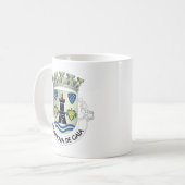Wapenstaart van Vila Nova de Gaia, PORTUGAL Koffiemok (Voorkant links)