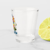 Wapenstaart van Wellington, Nieuw-Zeeland Shot Glas (Rechts)