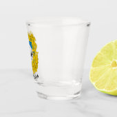 Wapenstaart van Zacatecas, Mexico Shot Glas (Rechts)