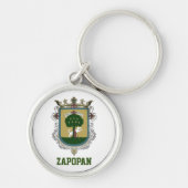 Wapenstaart van Zapopan - Mexico Sleutelhanger (Voorkant)