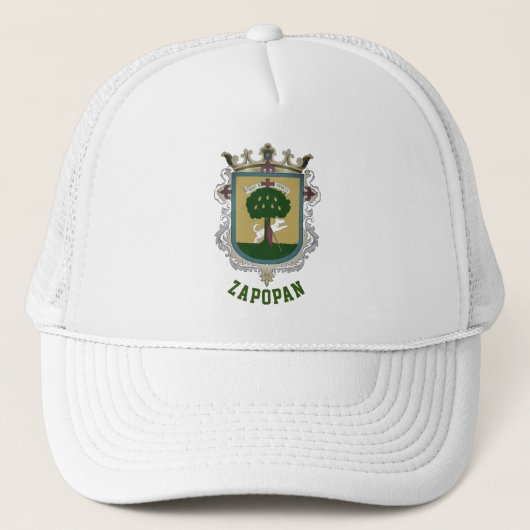 Wapenstaart van Zapopan - Mexico Trucker Pet (Voorkant)