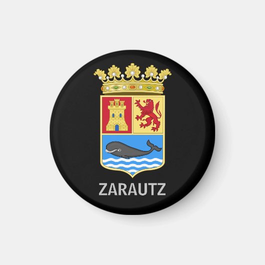 Wapenstaart van Zarautz - Gipuzkoa Magneet (Voorkant)