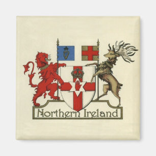 Wapenstaart voor Noord-Ierland Magneet