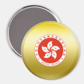 wapenstilstand in Hongkong Magneet (Voorkant / Achterkant)
