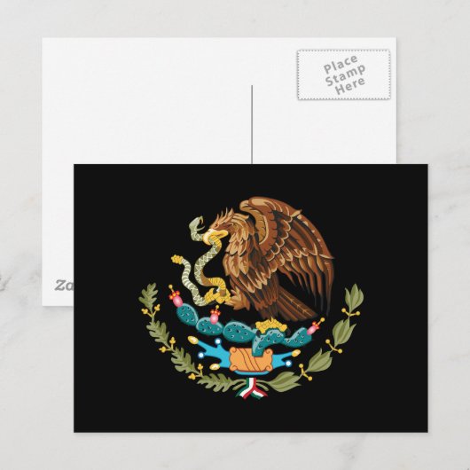 Wapenstilstand in Mexico Briefkaart (Voorkant / Achterkant)