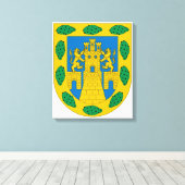 Wapenstilstand in Mexico Canvas Afdruk (Insitu (Houten vloer))