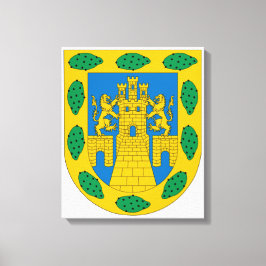 Wapenstilstand in Mexico Canvas Afdruk