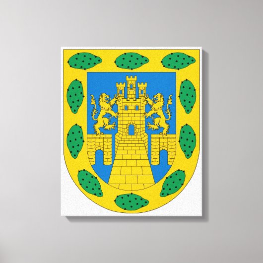 Wapenstilstand in Mexico Canvas Afdruk (Voorkant)