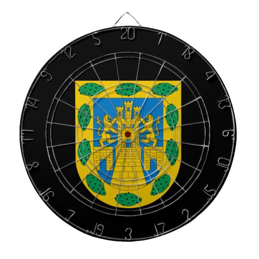 Wapenstilstand in Mexico Dartbord (Voorkant)
