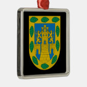 Wapenstilstand in Mexico Metalen Ornament (Rechts)