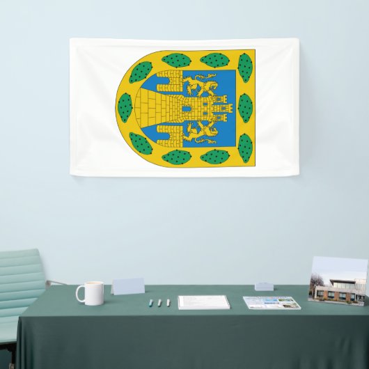 Wapenstilstand in Mexico Spandoek (Beurs)