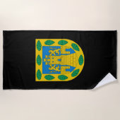 Wapenstilstand in Mexico Strandlaken (Voorkant)