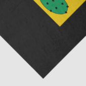 Wapenstilstand in Mexico Tissuepapier (Detail)