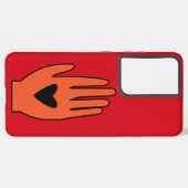 Wapenstilstand nu hand Palestina grafisch ontwerp Samsung Galaxy Hoesje (Achterkant horizontaal)