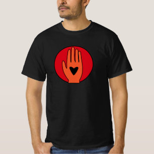 Wapenstilstand nu hand Palestina grafisch ontwerp T-shirt