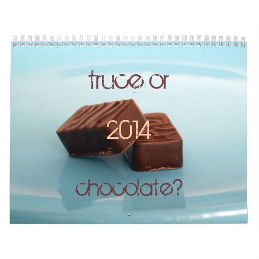 wapenstilstand of chocolade? kalender (Hoes)