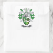 wapenstilstand vierkante sticker (Tas)