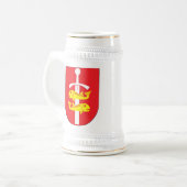 Wapenstoofpot van Gdynia Bierpul (Voorkant links)