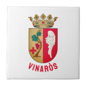 Wapenstoofpot van Vinaròs - Comunitat Valenciana Tegeltje (Voorkant)
