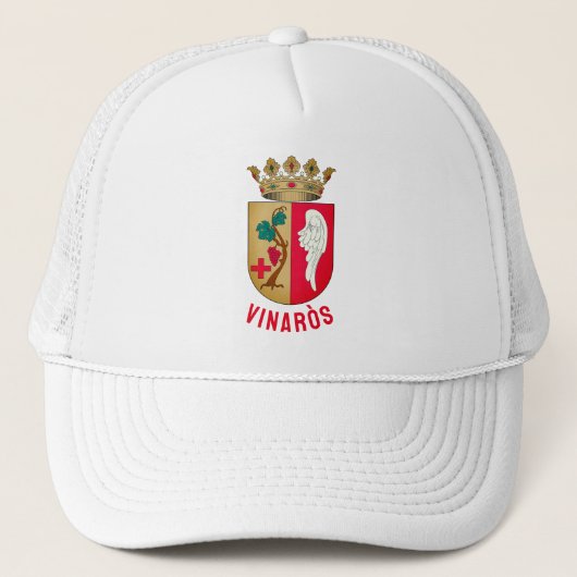 Wapenstoofpot van Vinaròs - Comunitat Valenciana Trucker Pet (Voorkant)