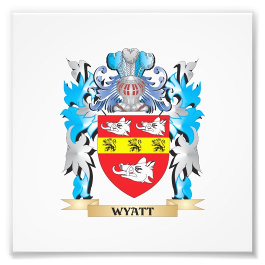 Wapenstoofpot Wyatt - Familiekust Foto Afdruk (Voorkant)