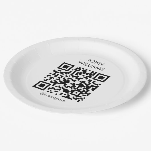  wapententoonstelling — QR-code openen Papieren Bordje (Gekanteld)