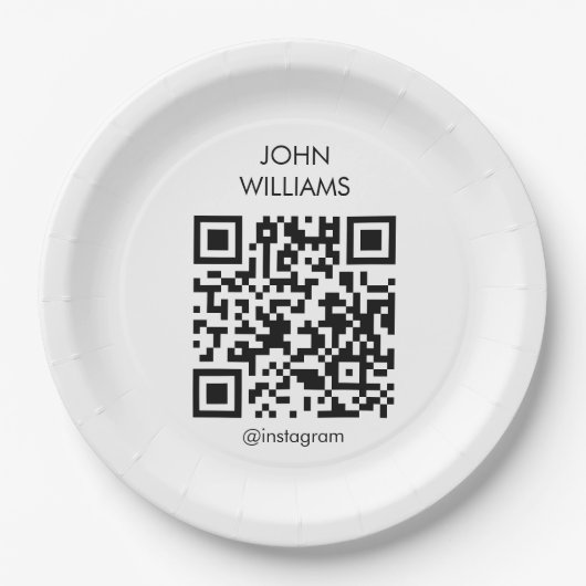 wapententoonstelling — QR-code openen Papieren Bordje (Voorkant)