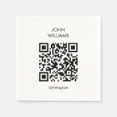 wapententoonstelling — QR-code openen Servet (Voorkant)