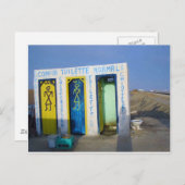 Wapentoilet in Tunesië Briefkaart (Voorkant / Achterkant)