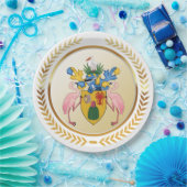 Wapenturks- en Caicoschildpadden Papieren Bordje (Feest)