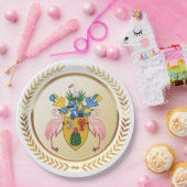 Wapenturks- en Caicoschildpadden Papieren Bordje (Feest)