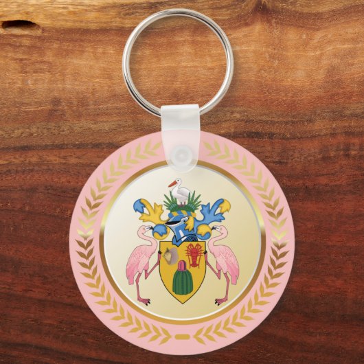 Wapenturks- en Caicoschildpadden Sleutelhanger (Voorkant)