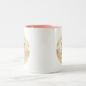 Wapenturks- en Caicoschildpadden Tweekleurige Koffiemok (Center)