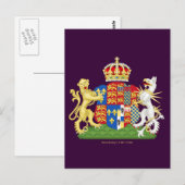 Wapenvangers Anne Boleyn Briefkaart (Voorkant / Achterkant)