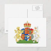 Wapenvangers Anne Boleyn Briefkaart (Voorkant / Achterkant)