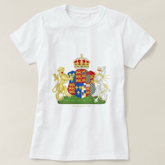 Wapenvangers Anne Boleyn T-shirt (Design voorkant)