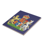 Wapenvangers Anne Boleyn Tegeltje (Zijkant)