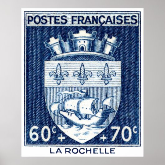 Wapenvangers, La Rochelle Frankrijk Poster (Voorkant)