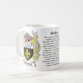 Wapenvangers van de Dickey-familie Mok (Voorkant links)