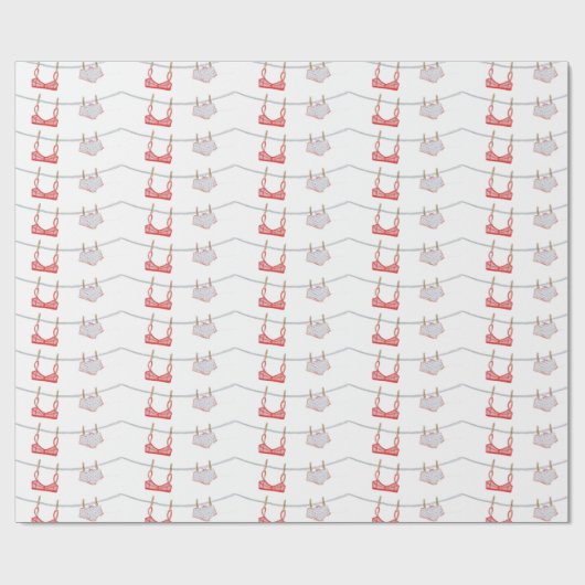 Wapenwerkpapier voor wasdagen cadeaupapier (Vlak)