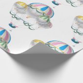 Wapingpapier voor Wapingpapier voor Warmte-ballon Cadeaupapier (Hoek)